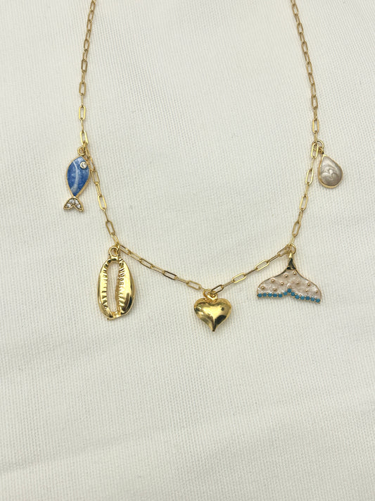 Oceanside Charm Necklace