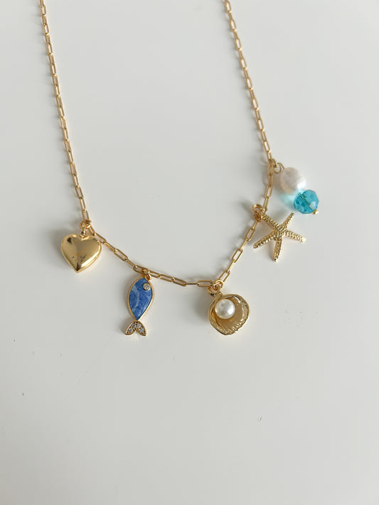 Ocean Charm Necklace