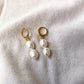 Double Pearl Earrings